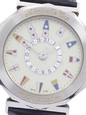 CORUM Admirals cup 88.830.27 Date Beige Dial Automatic Men's Watch_948859